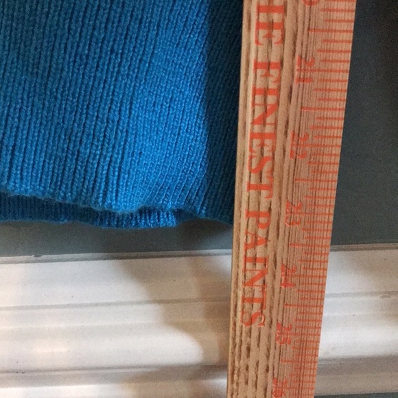 Lilly Pulitzer Robena Sweater S in Teal Blue Stripe Bobbles. Preppychic … - Picture 8 of 9